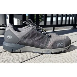 Timberland PRO Men's Size 13 Radius Knit Composite Safety Toe Work Shoe Gray
